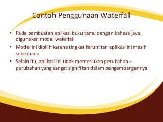 Detail Contoh Model Waterfall Nomer 45