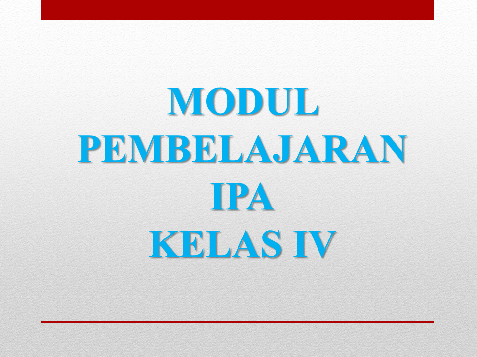 Detail Contoh Modul Sd Nomer 20