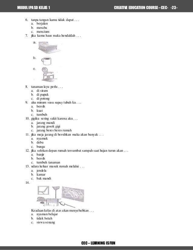Detail Contoh Modul Sd Nomer 43
