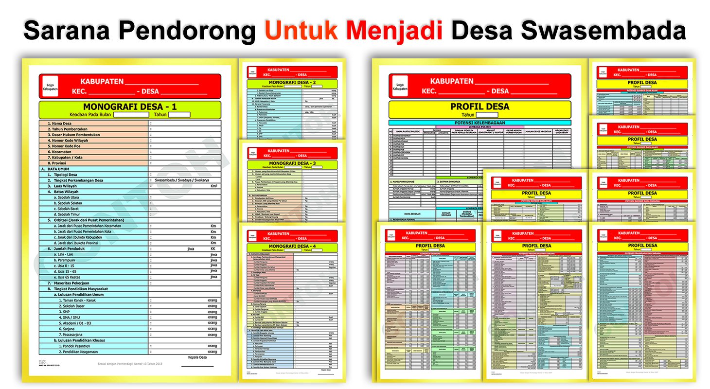 Detail Contoh Monografi Desa Nomer 17