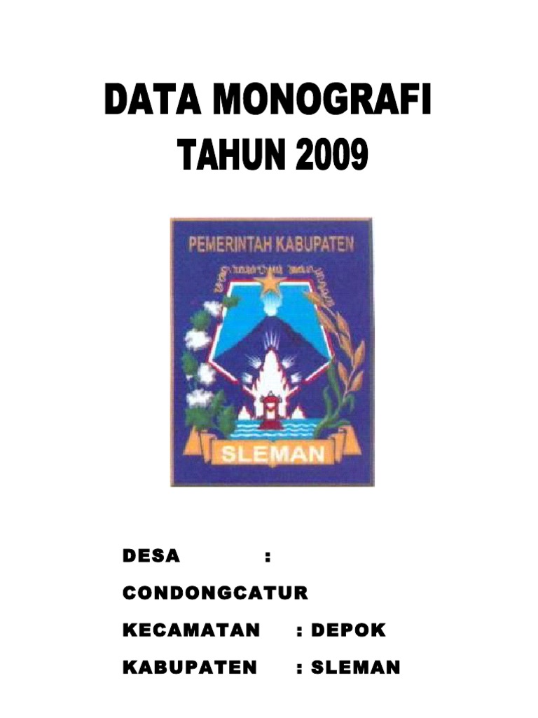 Detail Contoh Monografi Desa Nomer 44