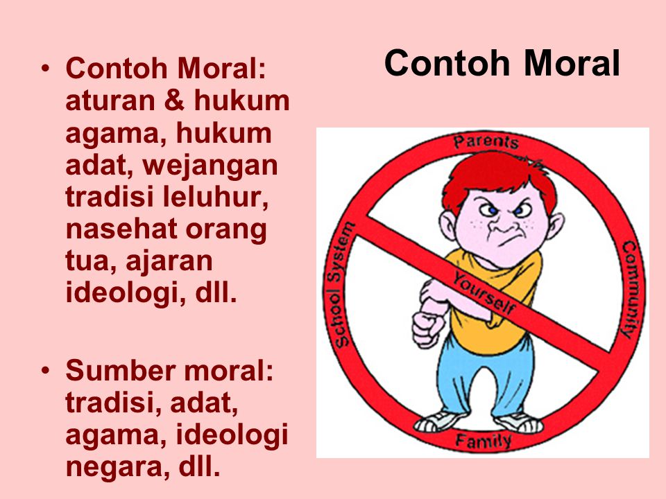 Detail Contoh Moral Dan Etika Nomer 3