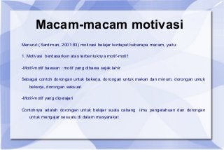 Detail Contoh Motivasi Internal Dan Eksternal Nomer 4