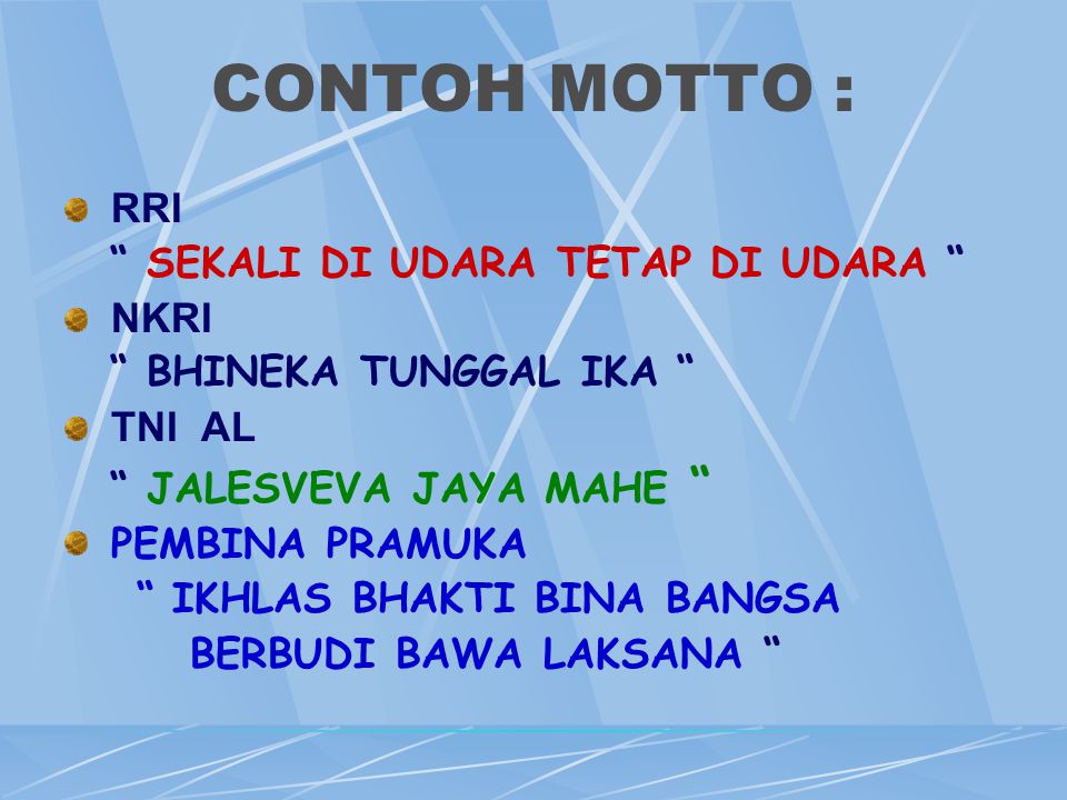 Detail Contoh Motto Pramuka Nomer 3