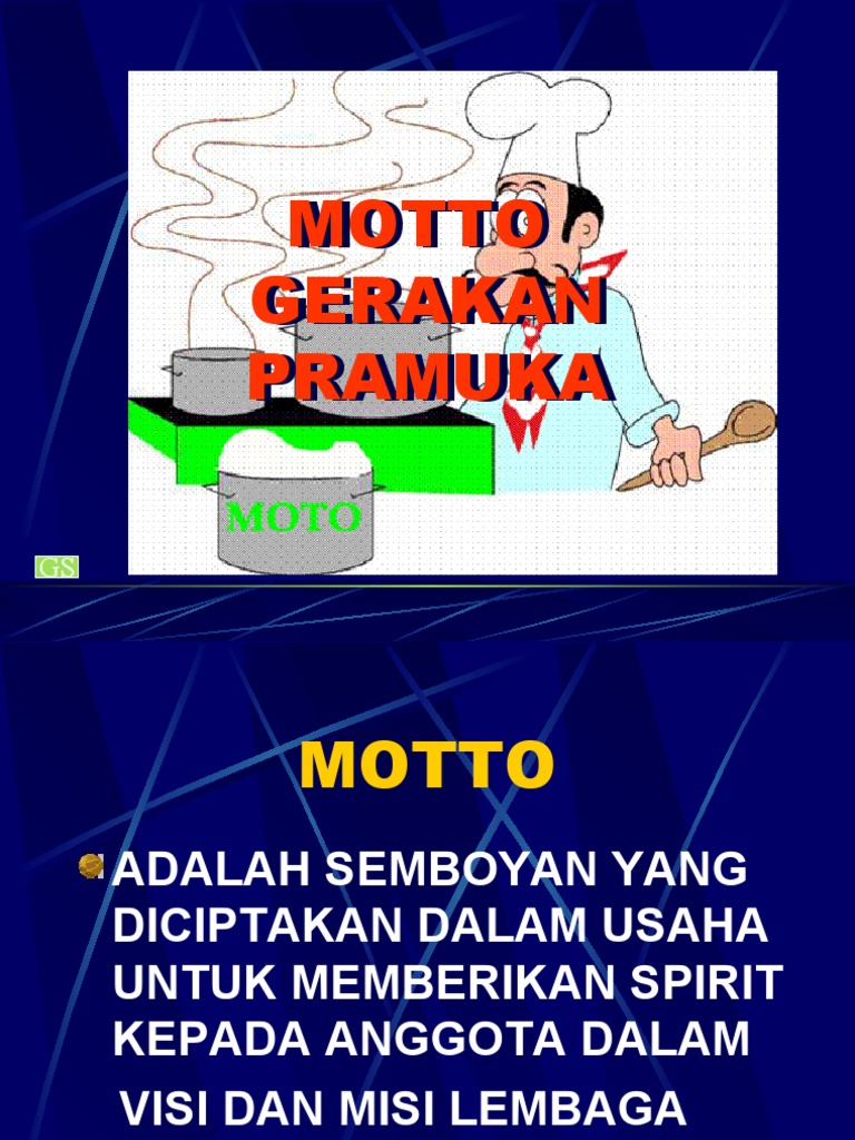 Detail Contoh Motto Pramuka Nomer 5