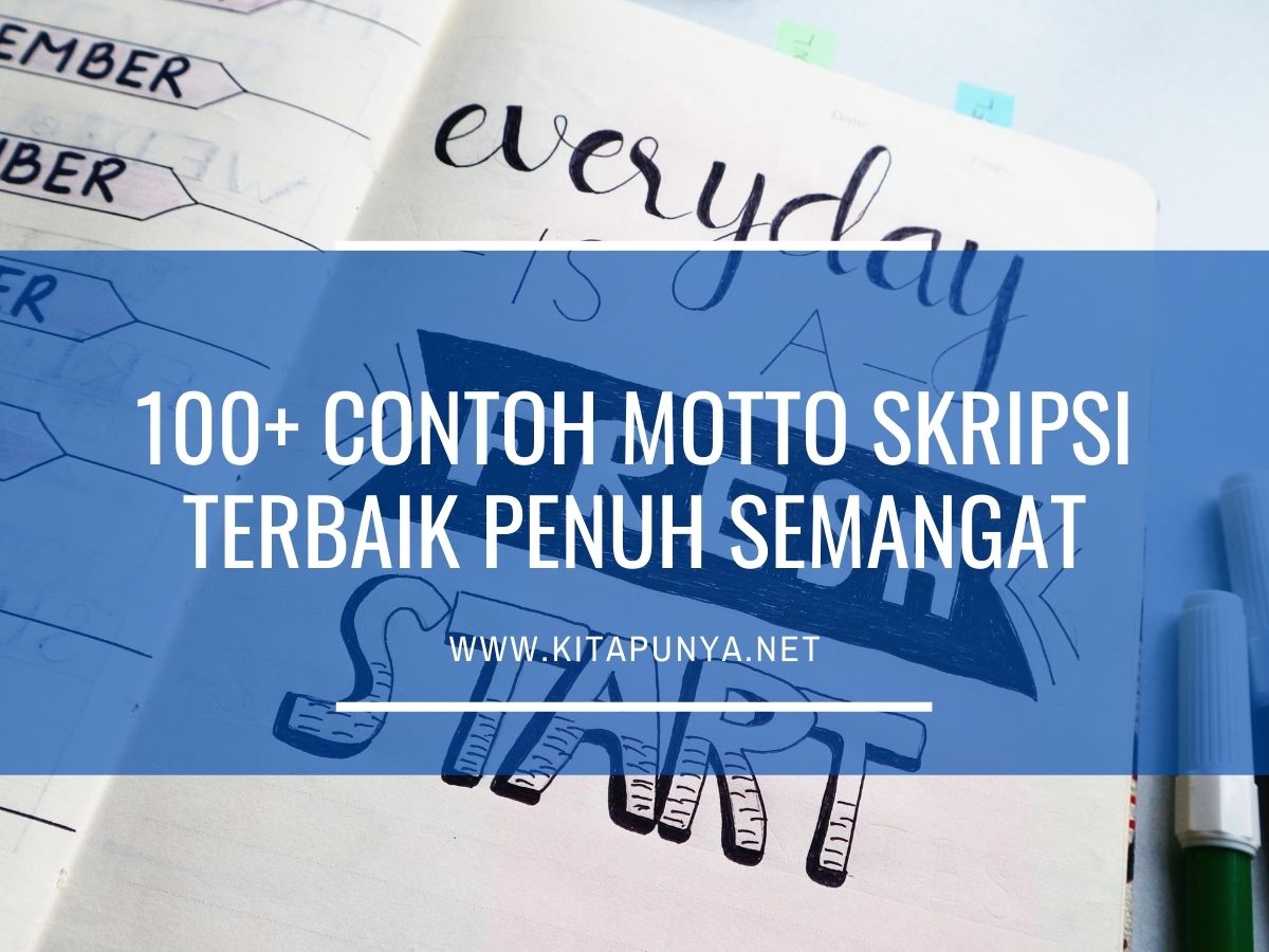 Detail Contoh Motto Sekolah Nomer 7