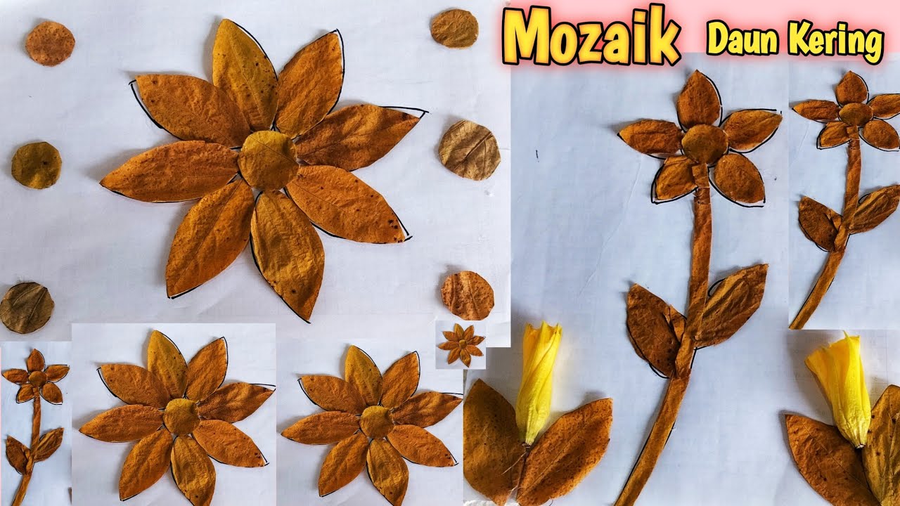 Detail Contoh Mozaik Dari Daun Nomer 18