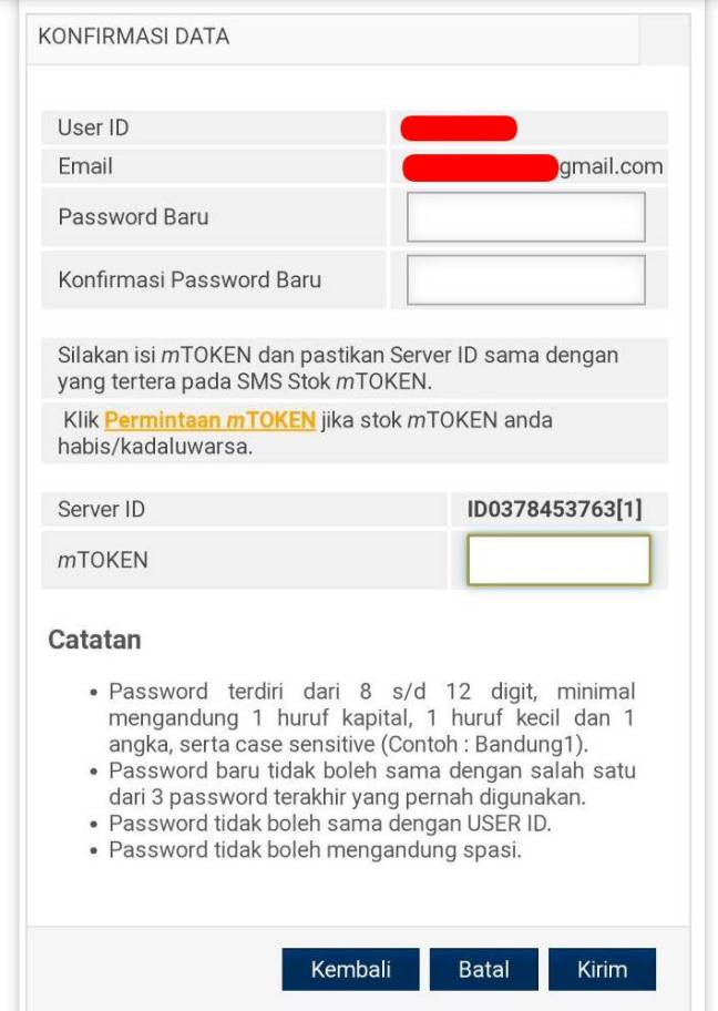 Detail Contoh Mtoken Bri Nomer 24