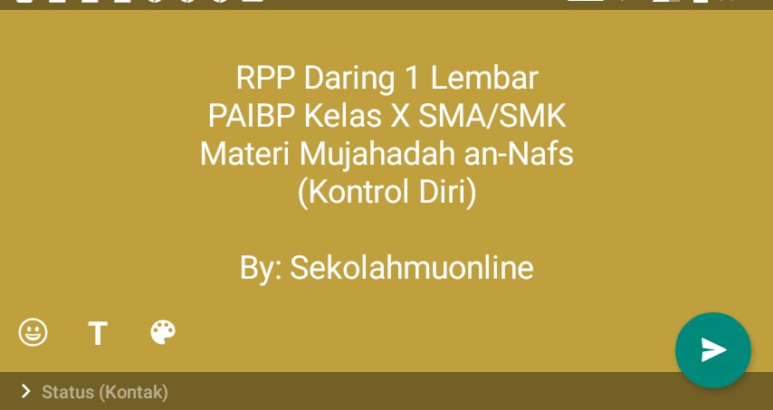 Detail Contoh Mujahadah An Nafs Nomer 28