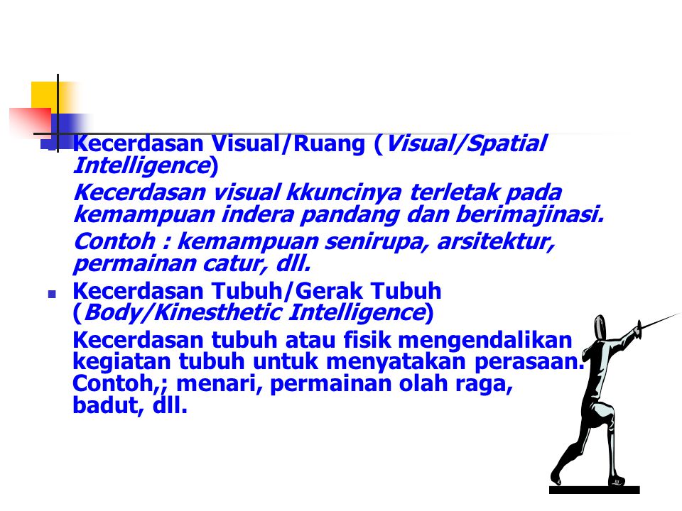 Detail Contoh Multiple Intelligence Nomer 38