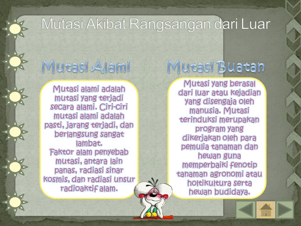 Detail Contoh Mutasi Alami Nomer 10