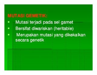 Detail Contoh Mutasi Somatik Nomer 30