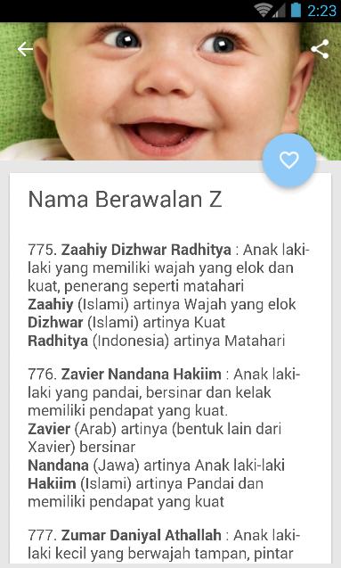Detail Contoh Nama Bayi Laki Laki Islami Nomer 27