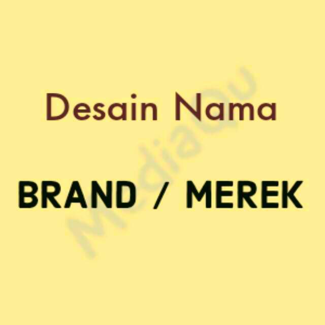 Detail Contoh Nama Brand Nomer 43