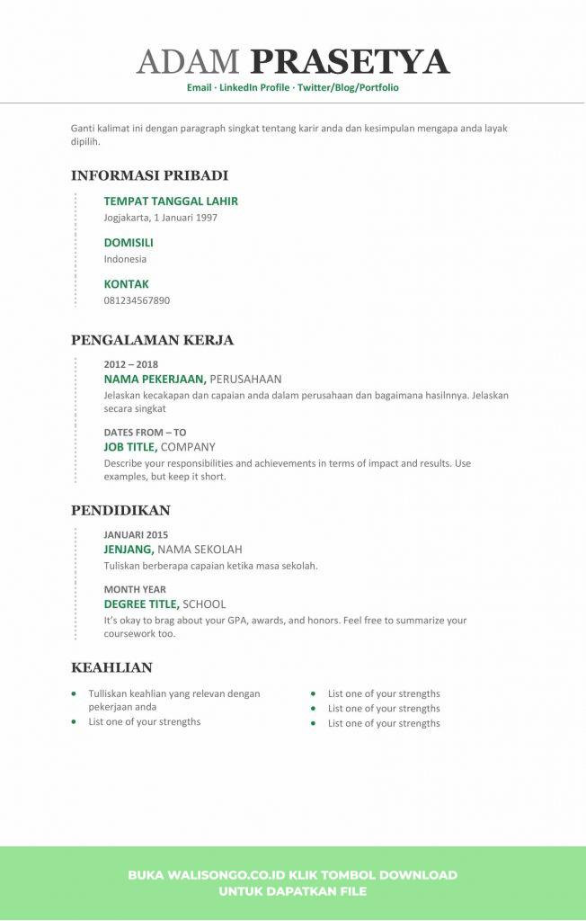 Detail Contoh Nama Cv Nomer 14