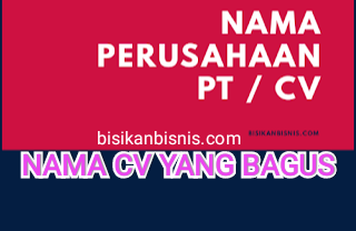 Detail Contoh Nama Cv Nomer 4