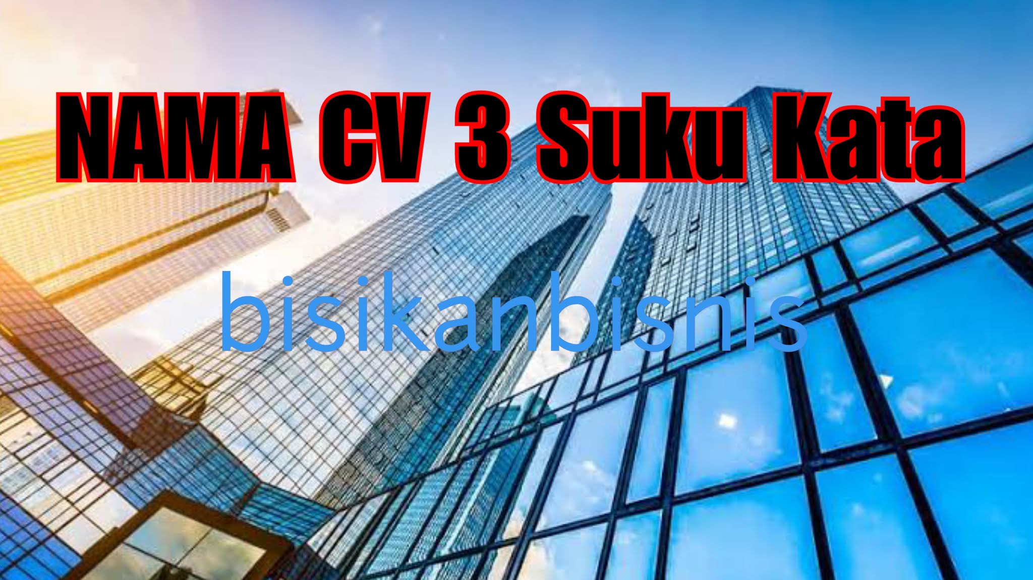 Detail Contoh Nama Cv Nomer 33