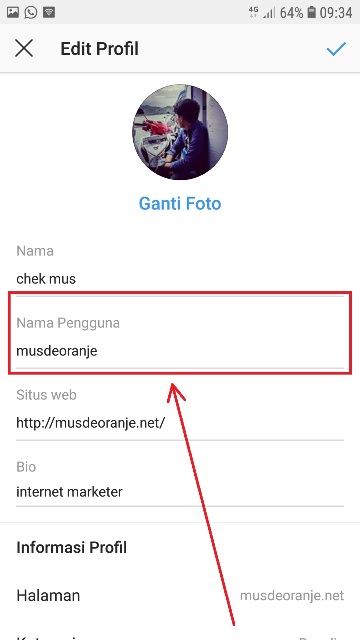 Detail Contoh Nama Instagram Nomer 3