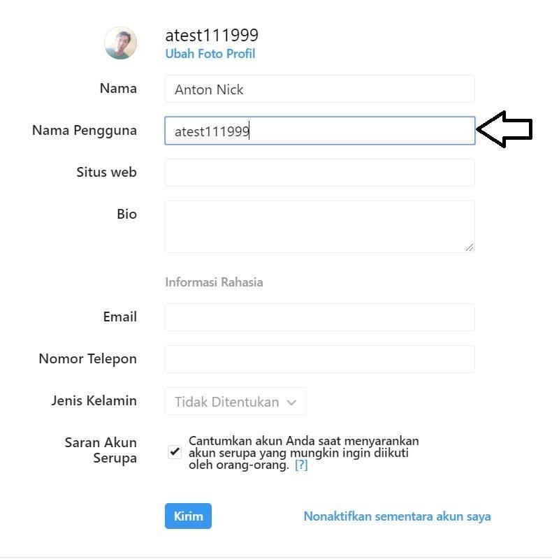 Detail Contoh Nama Instagram Nomer 51