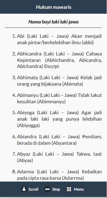 Detail Contoh Nama Laki Laki Nomer 5