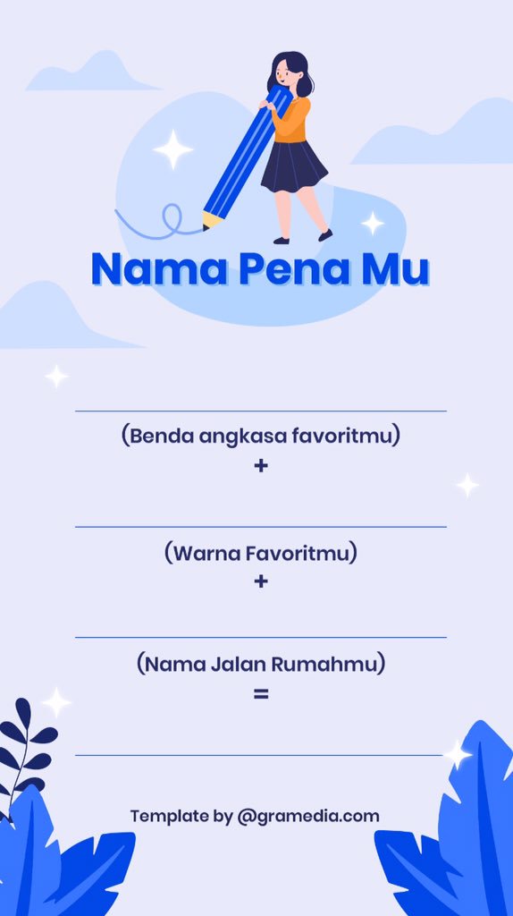 Detail Contoh Nama Pena Nomer 4