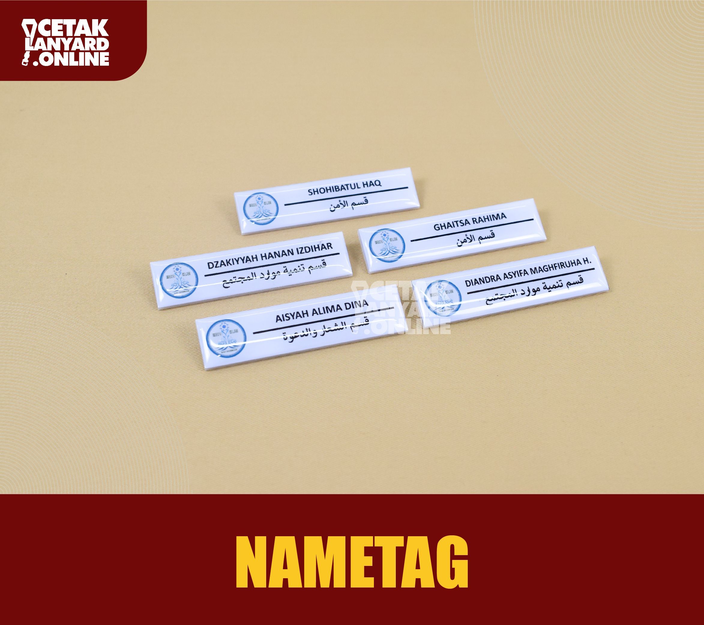 Detail Contoh Name Tag Nomer 23