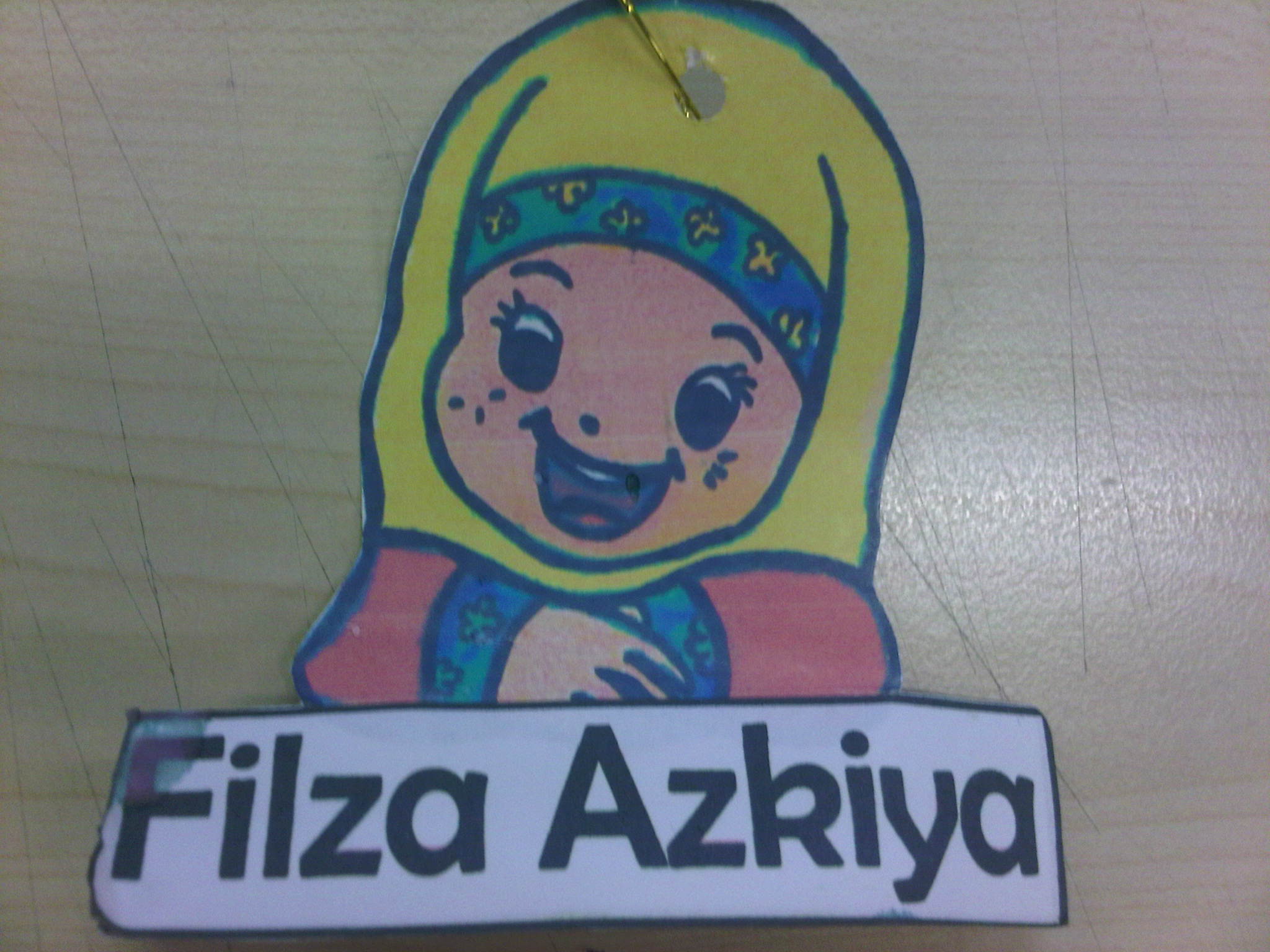 Detail Contoh Name Tag Anak Tk Nomer 29