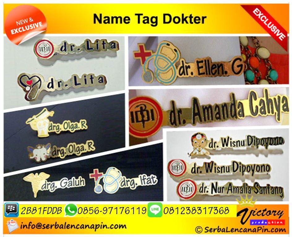 Detail Contoh Name Tag Unik Nomer 34