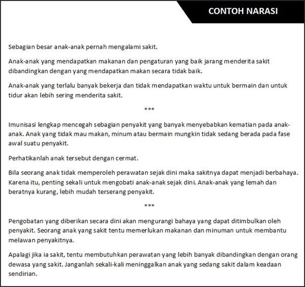 Detail Contoh Narasi Ekspositoris Nomer 50