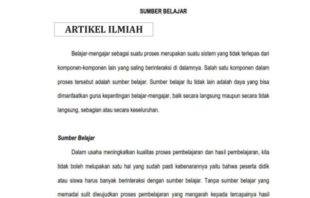 Detail Contoh Narasi Ilmiah Nomer 11