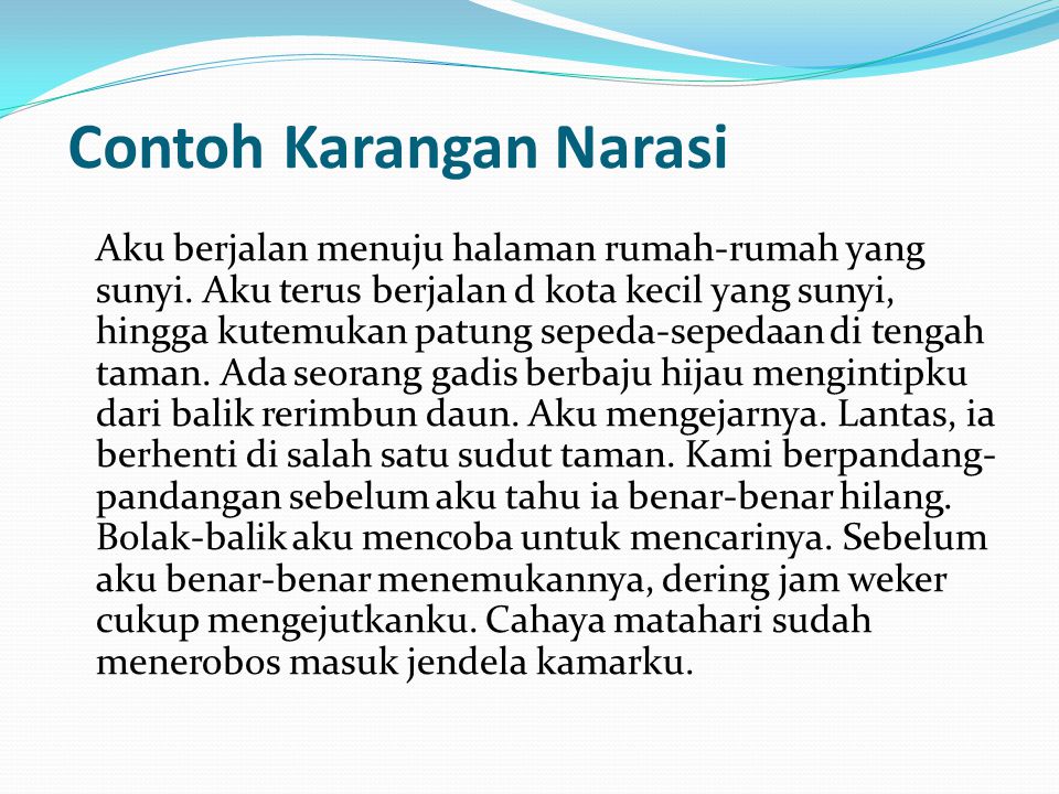 Detail Contoh Narasi Informatif Nomer 29