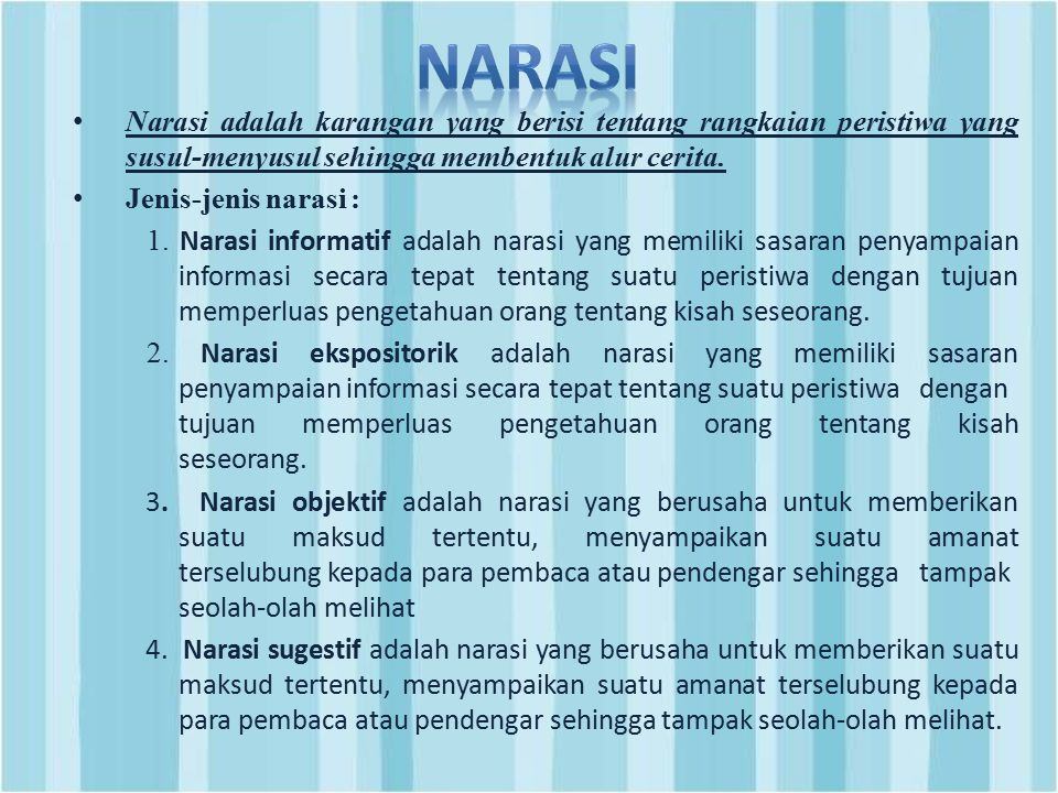 Detail Contoh Narasi Informatif Nomer 54