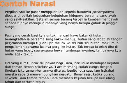 Detail Contoh Narasi Informatif Nomer 7