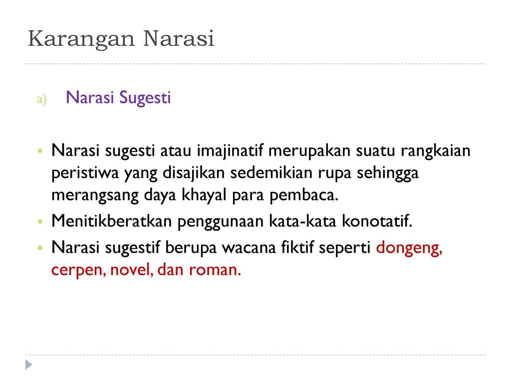 Detail Contoh Narasi Sugestif Nomer 20