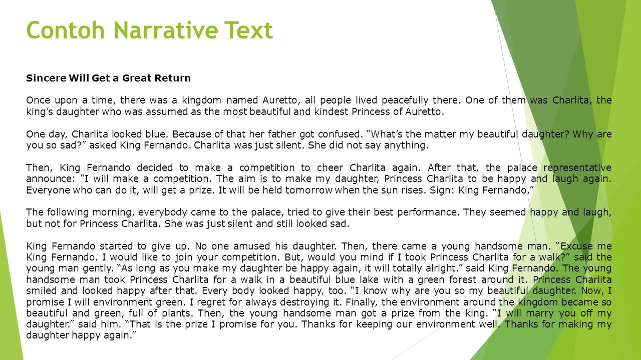 Detail Contoh Narrative Text Dengan Gambar Nomer 32