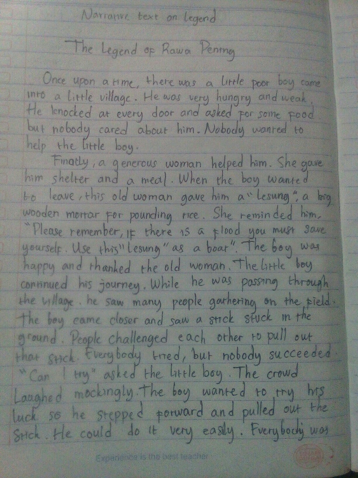 Detail Contoh Narrative Text Dengan Gambar Nomer 35