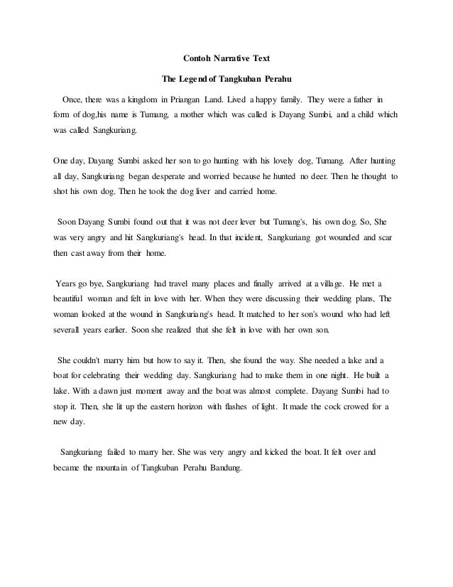 Detail Contoh Narrative Text Dengan Gambar Nomer 6
