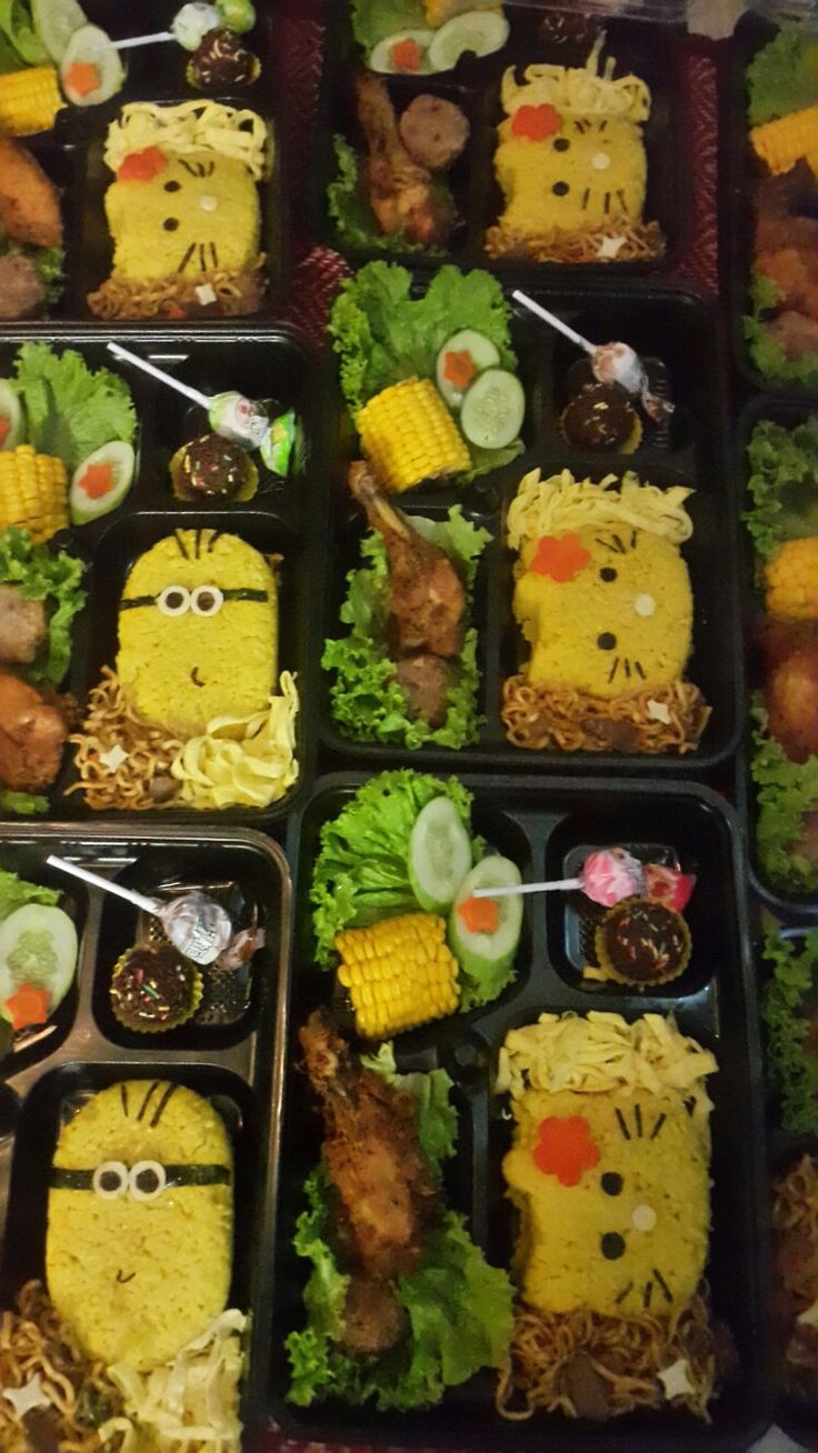 Detail Contoh Nasi Bento Ultah Anak Nomer 22