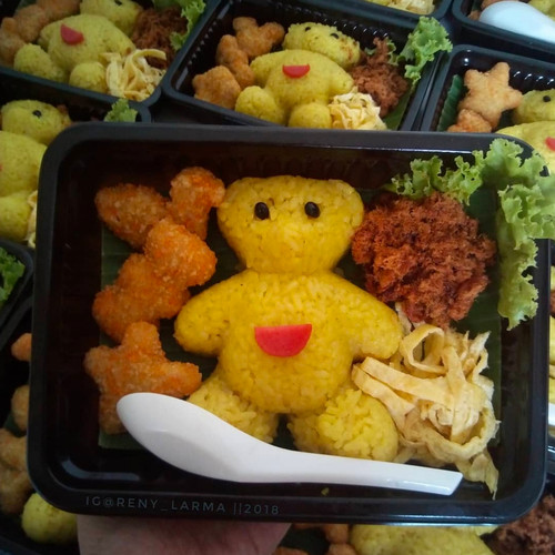 Detail Contoh Nasi Bento Ultah Anak Nomer 51