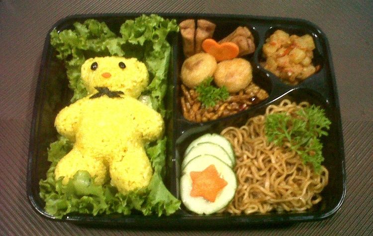 Detail Contoh Nasi Bento Ultah Anak Nomer 9