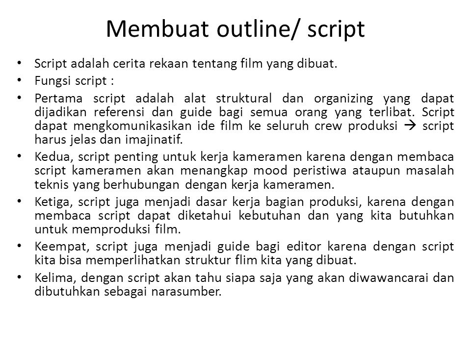 Detail Contoh Naskah Dokumenter Nomer 29