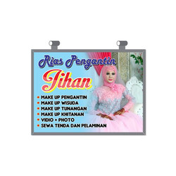 Detail Contoh Neon Box Rias Pengantin Nomer 26