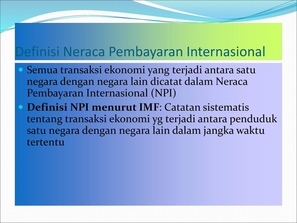 Detail Contoh Neraca Pembayaran Internasional Nomer 15