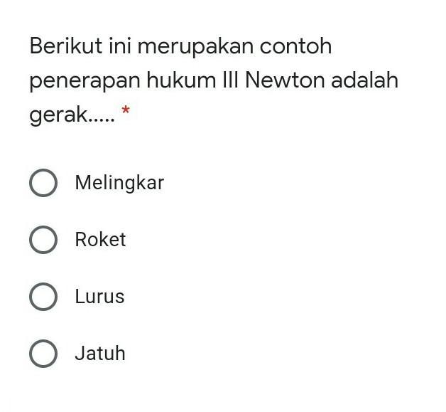 Detail Contoh Newton 3 Nomer 38