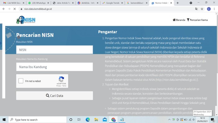 Detail Contoh Nik Siswa Nomer 38