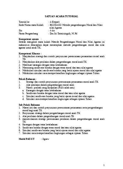 Detail Contoh Nilai Agama Nomer 23