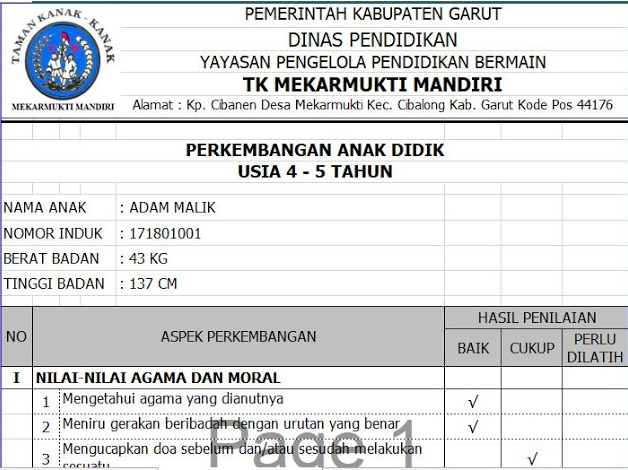 Detail Contoh Nilai Agama Nomer 52