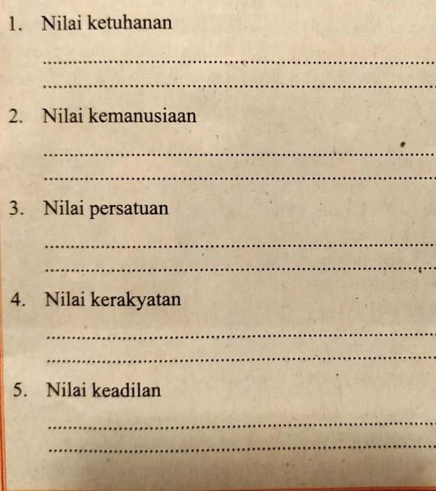 Detail Contoh Nilai Keadilan Nomer 57