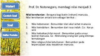 Detail Contoh Nilai Kerohanian Nomer 45
