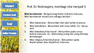 Detail Contoh Nilai Kerohanian Nomer 45